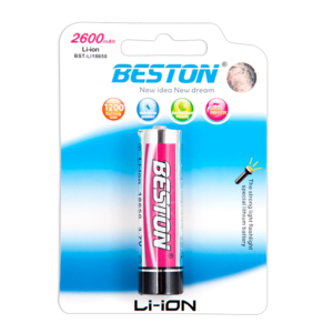 BATERÍA RECARGABLE LI-ION BST-Li18650 3.7V 2600mAh_beston.com.co