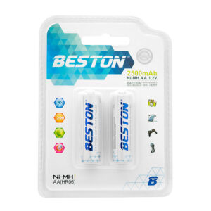 BATERÍA RECARGABLE Ni-MH AA x2 2500mAh_beston.com.co