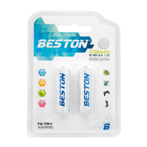 BATERÍA RECARGABLE Ni-MH AA x2 2700mAh_beston.com.co