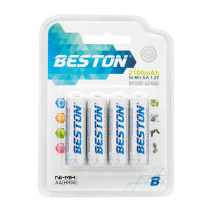 BATERÍA RECARGABLE Ni-MH AA x4 2100mAh_beston.com.co