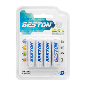 BATERÍA RECARGABLE Ni-MH AA x4 2300mAh_beston.com.co