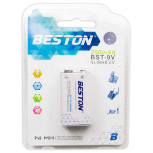 BATERÍA RECARGABLE Ni-MH BST-9V 250mAh_beston.com.co